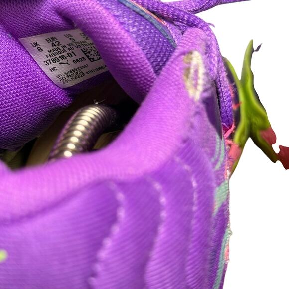 PUMA MB.03 Toxic LaMelo Ball Purple Green 378916-01 Mens Size 9 Basketball Shoes